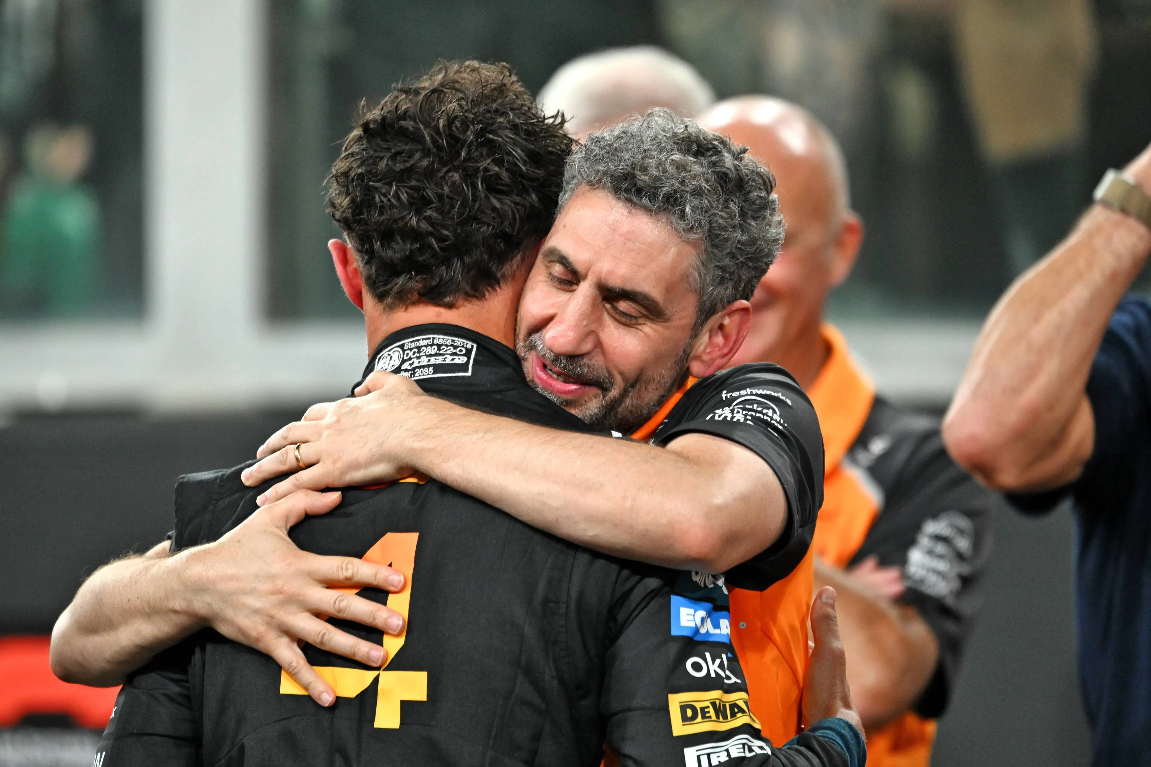 Lando Norris und Andrea Stella – Abu Dhabi