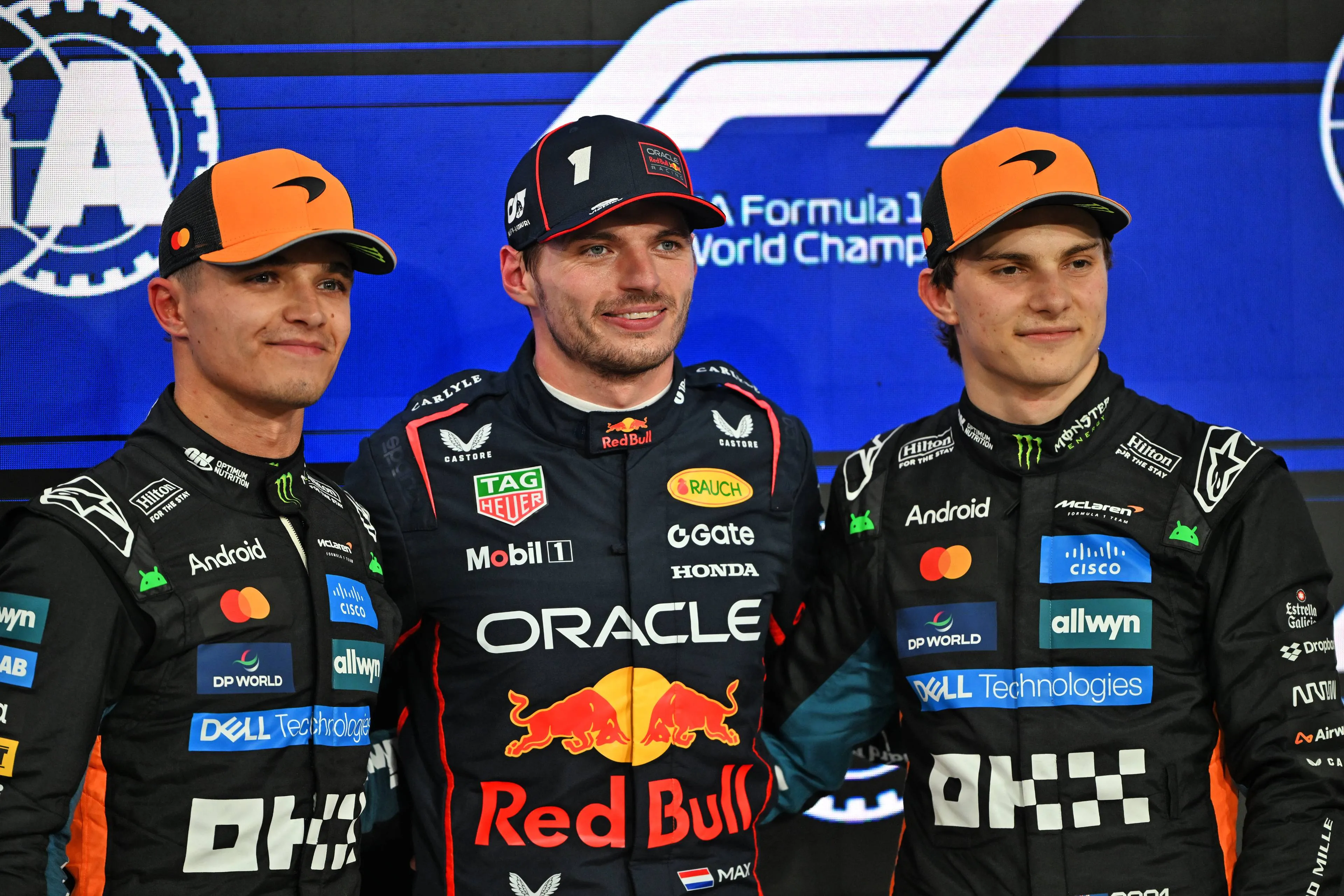 Norris, Verstappen und Piastri – Abu Dhabi GP F1