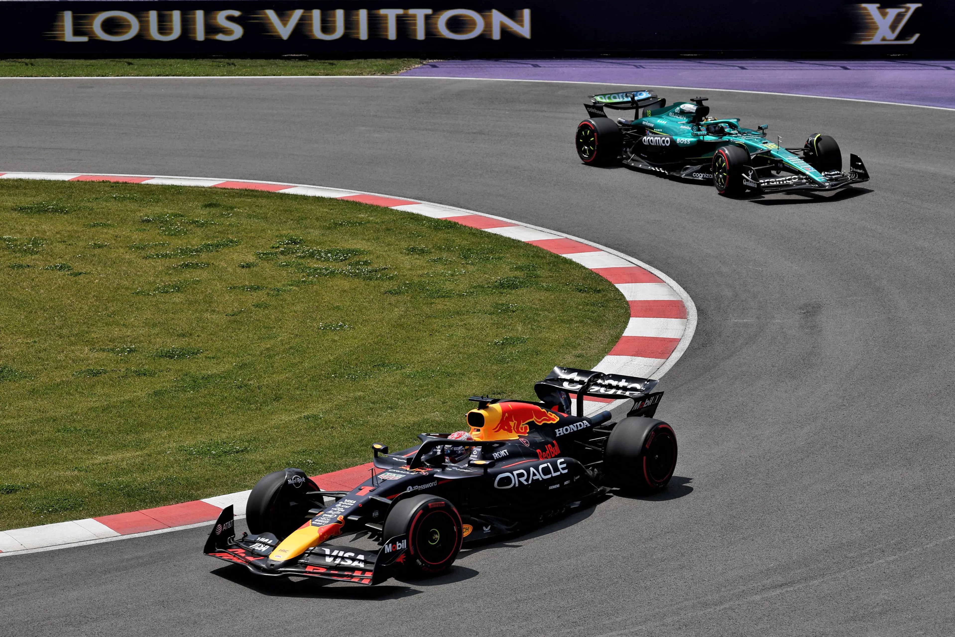 Verstappen Mercedes FP2 Canada