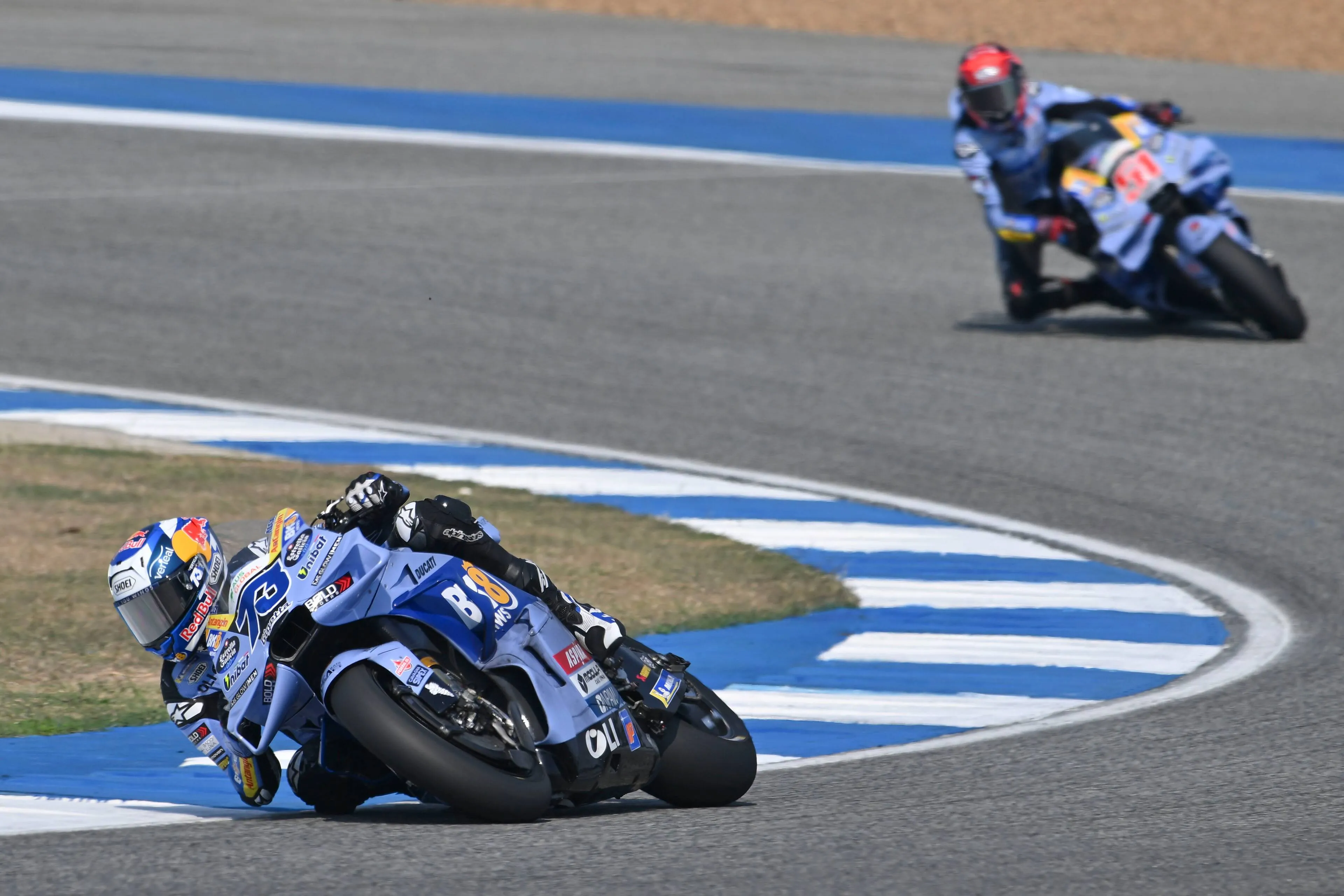 Gresini Ducati bikes Alex Marquez Michele Pirro MotoGP