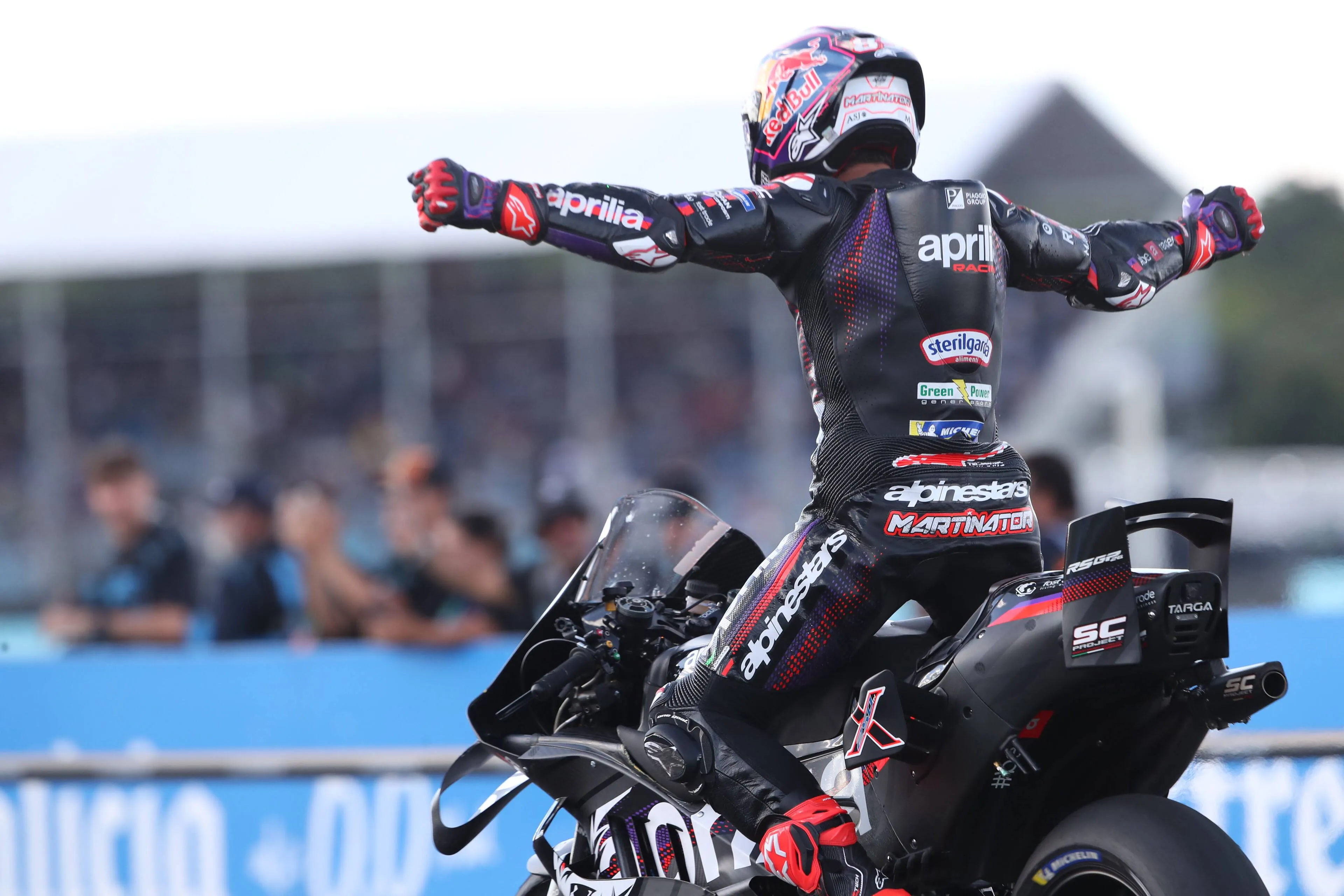 Jorge Martin cross MotoGP