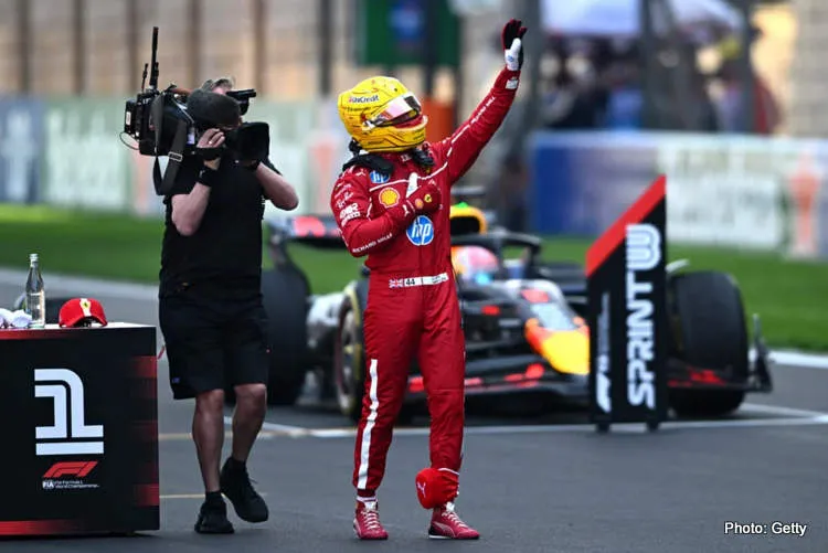 lewis hamilton ferrari china sprint winner f1