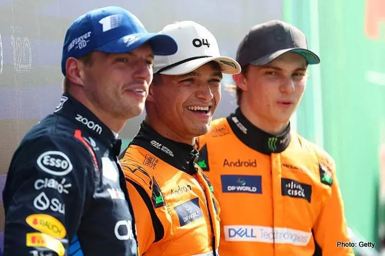 piastri norris verstappen