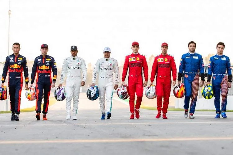1 all the drivers f1 2020