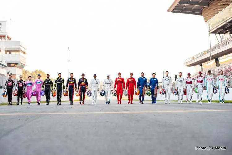 1 all the drivers f1 2020