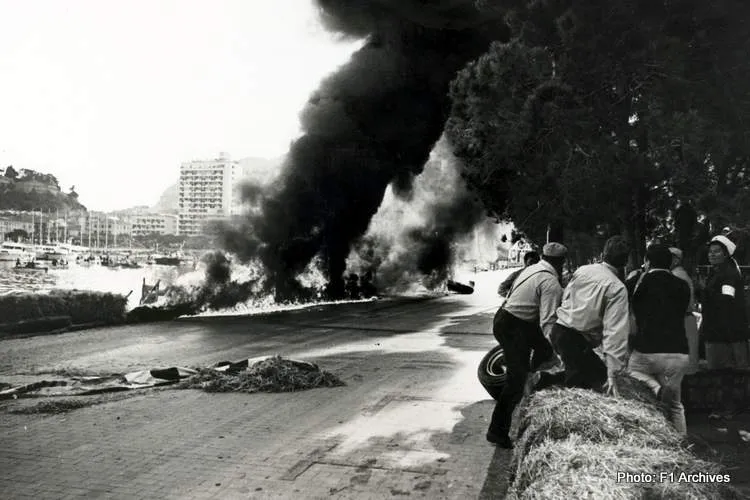 1 bandini accident monaco death 1967 f1 grand prix