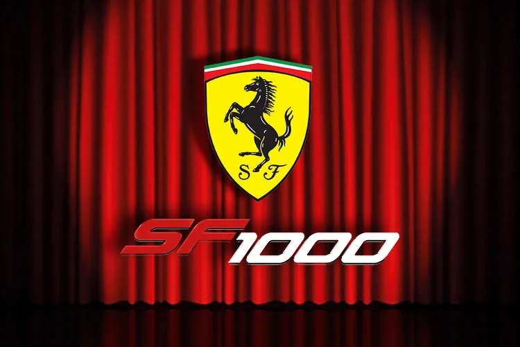 1 ferrari launch graphic