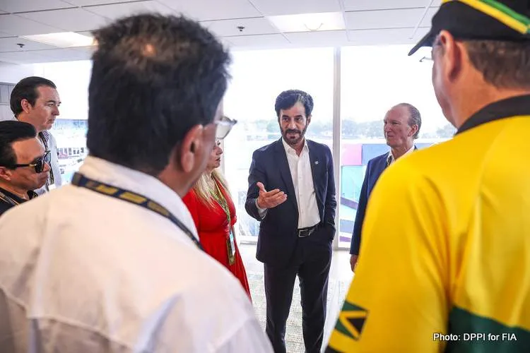 1 fia president mohammed ben sulayem pictured during a recent meeting with fia americas member clubs 001