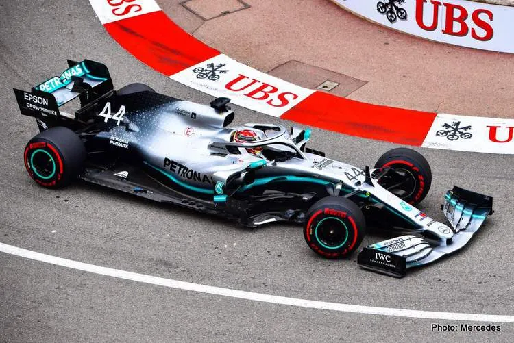 1 hamilton monaco fp1 fastest
