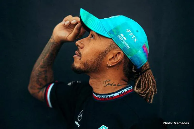 1 lewis hamilton cap