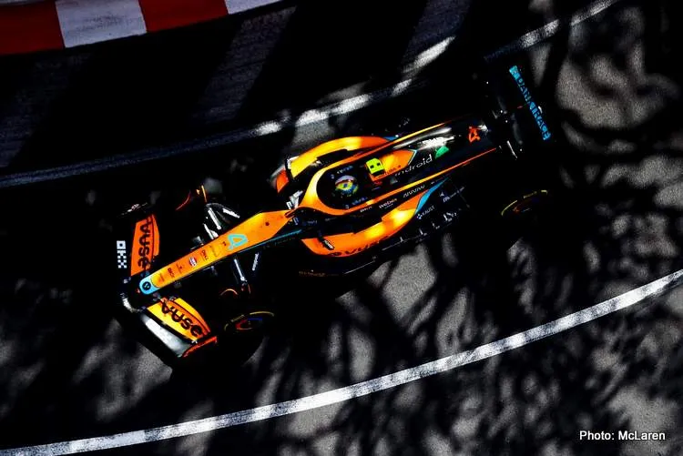 1 mclaren zak brown lando norris
