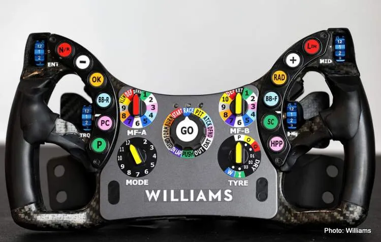 1 williams racing wheel