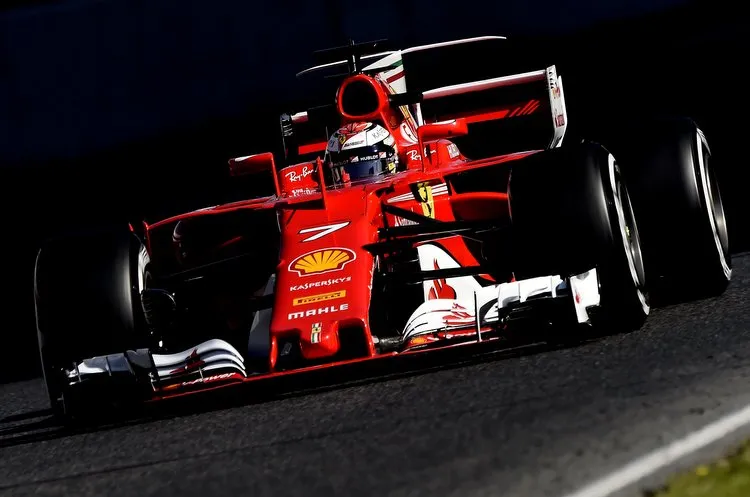170050 test barcelona raikkonen