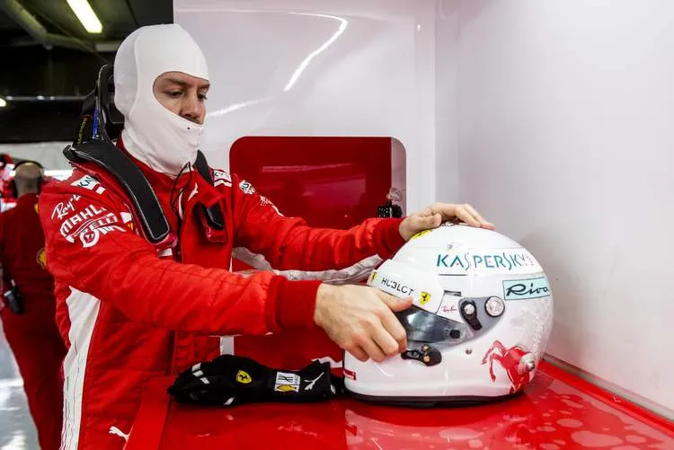 180017 test barcelona giorno 4 vettel