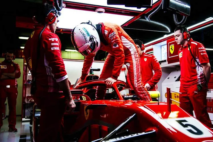 180049 test barcelona giorno 6 vettel