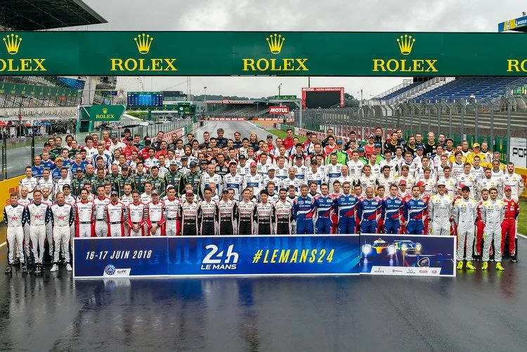 2018 le mans drivers photo