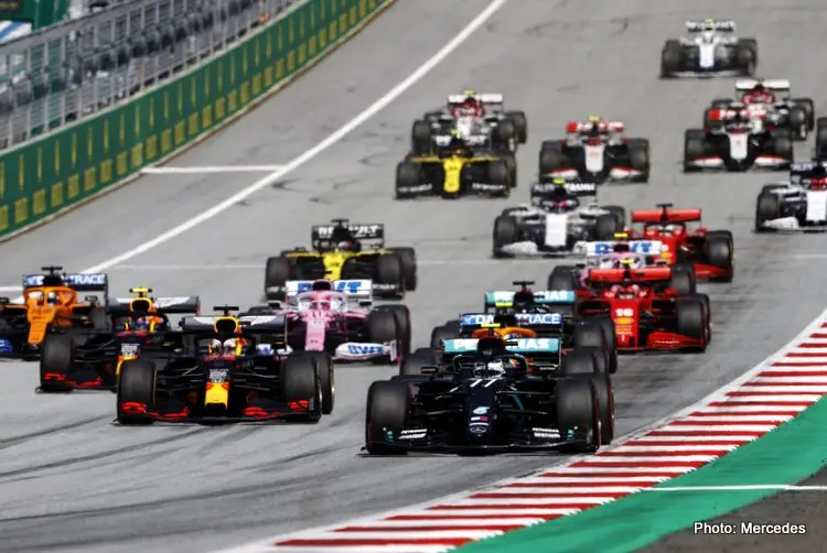 2020 austrian grand prix start