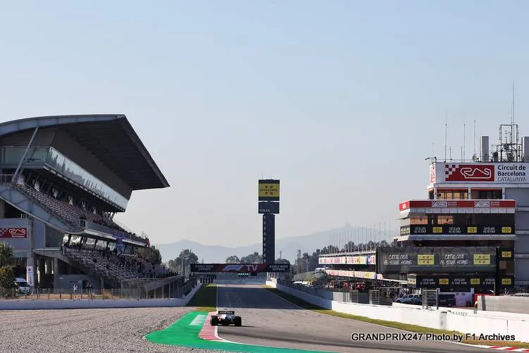 2020 formula 1 testing barcelona f1 001