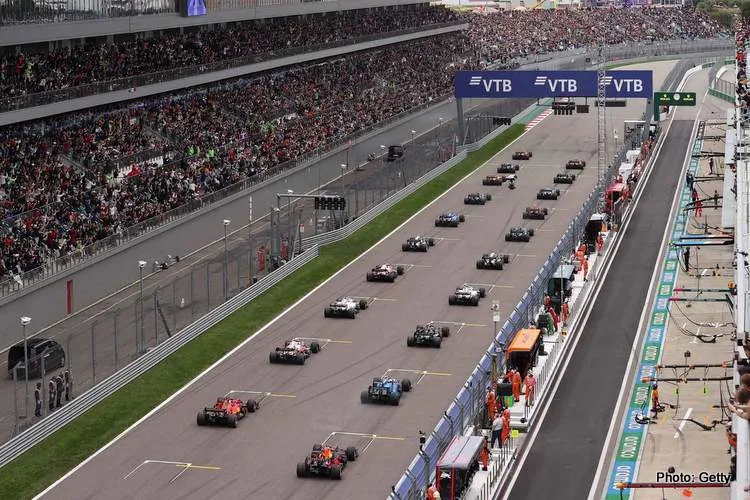 2021 russian grand prix starting grid