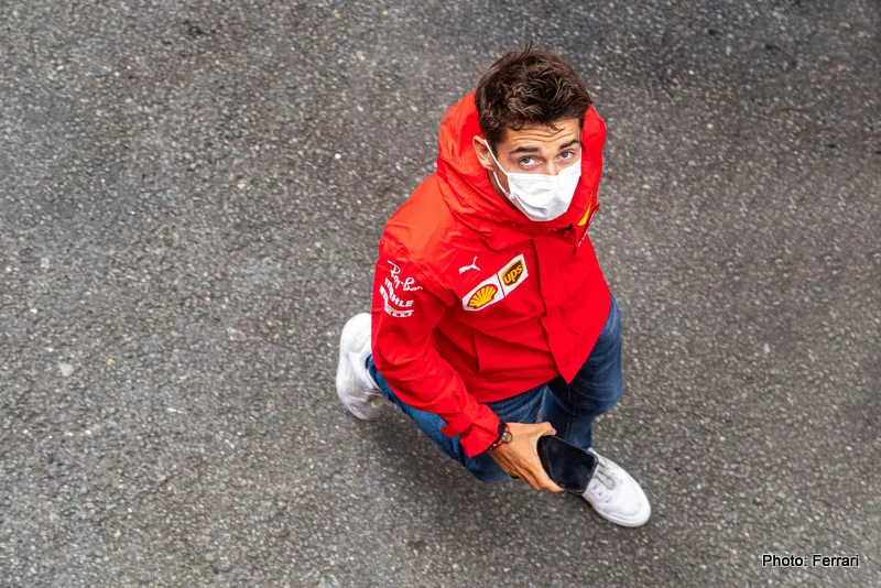 210002 scuderia ferrari belgian gp 2021 leclerc thursday