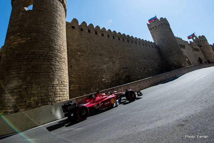 220014 azerbaijan gp free practice report