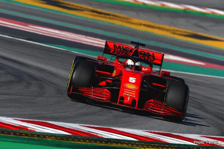 5 200023 test f1 sebastian vettel day3