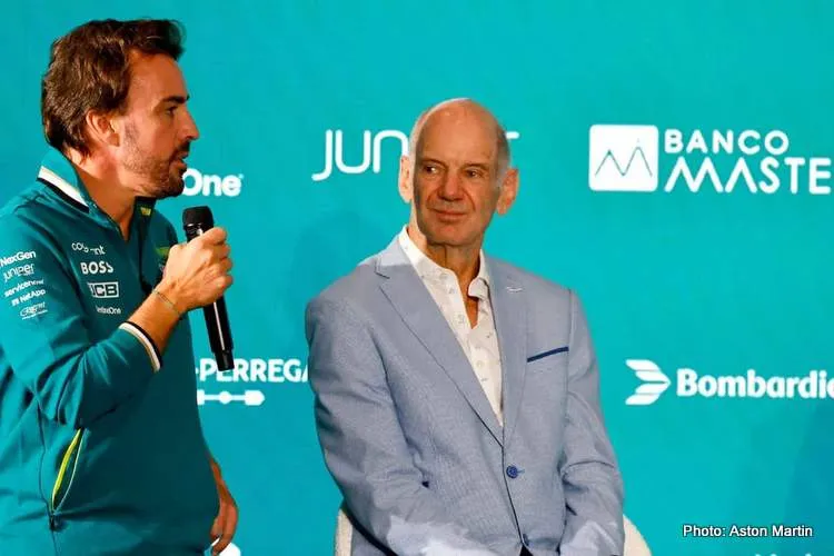 adrian newey aston martin alonso f1 saudi 2025