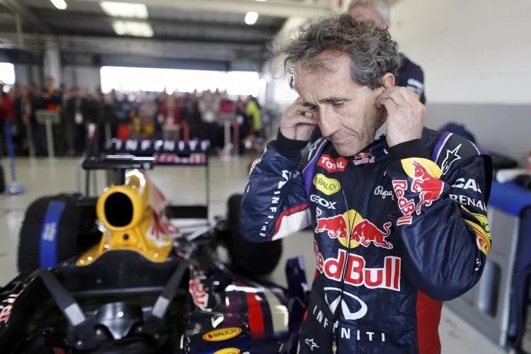 alain prost red bull racing rb8 silverstone 2014