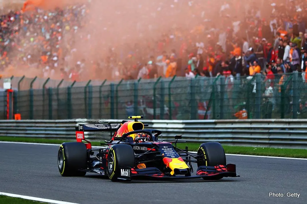 albon 2019 belgian grand prix spa