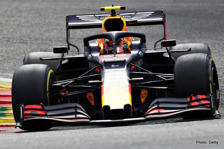 albon red bull debut 2019 belgian grand prix
