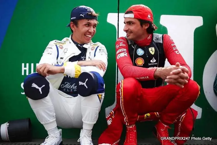 albon sainz 2025