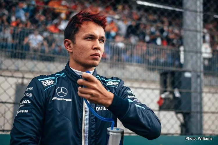 alex albon grid