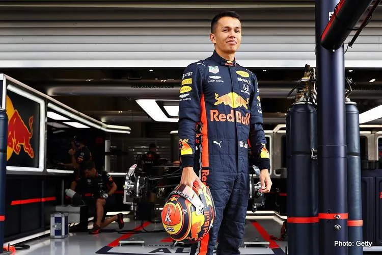 alex albon red bull spa 2019