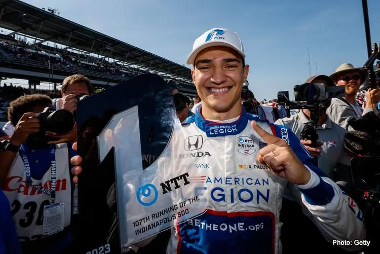 alex palou pole indianapolis 2023