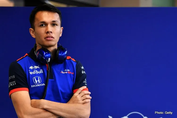 alexander albon toro rosso