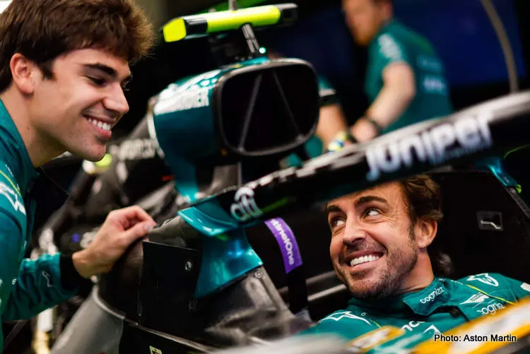 alonso lance stroll aston martin