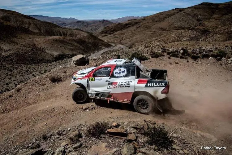 alonso toyota rallye maroc morocco