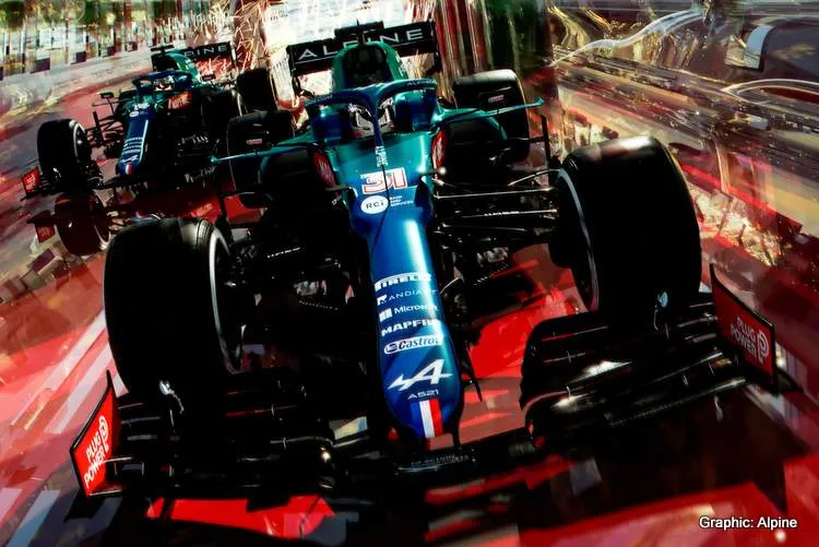 alpine f1 team hungarian grand prix