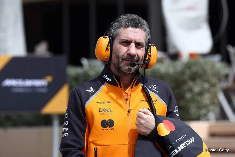 andrea stella f1 mclaren bahrain testing 2025
