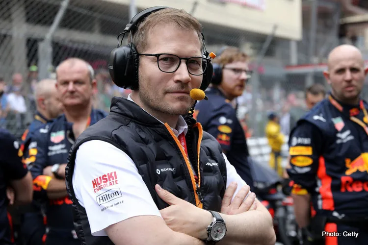 andreas seidl with red bull in background pa