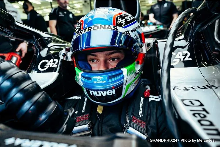 antonelli bahrain pre season test 2025