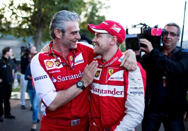 arrivabene vettel