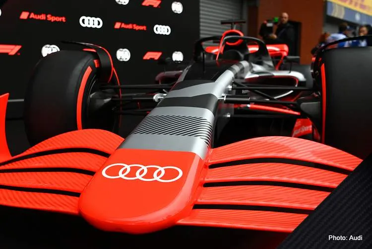 audi f1 car new