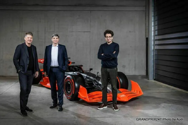 audi f1 management team changes 2025