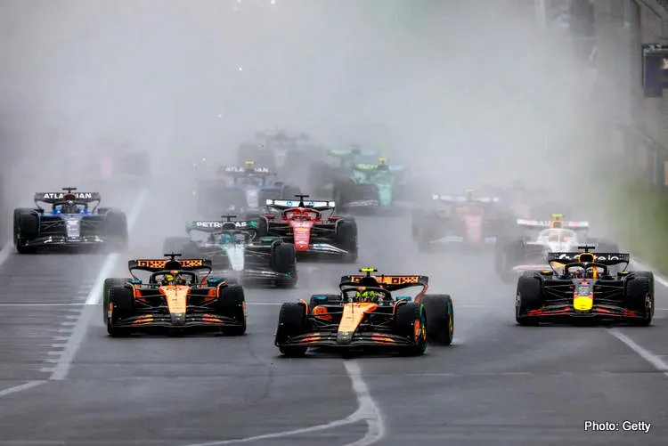 australian grand prix start 2025 f1 new photo start