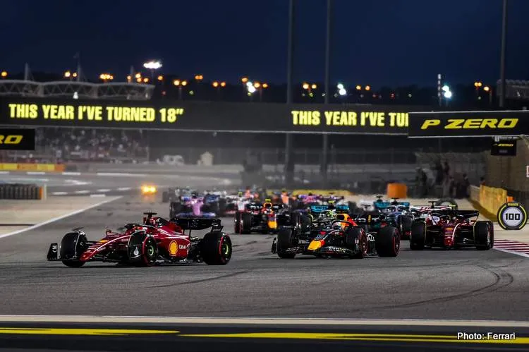bahrain gp lap1 2022