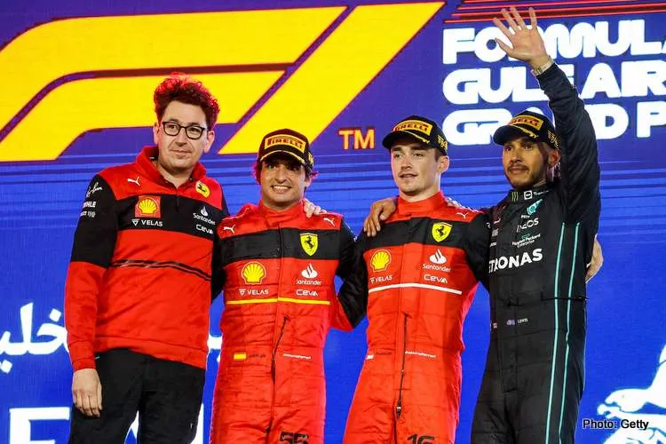 bahrain podium 2022