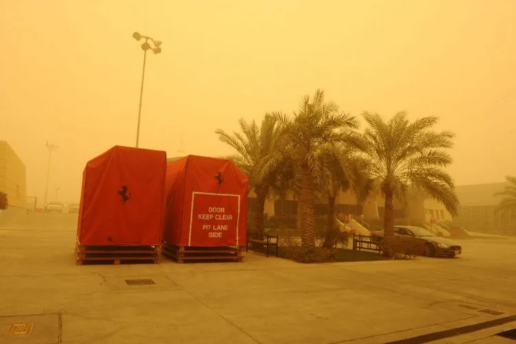 bahrain sandstorm