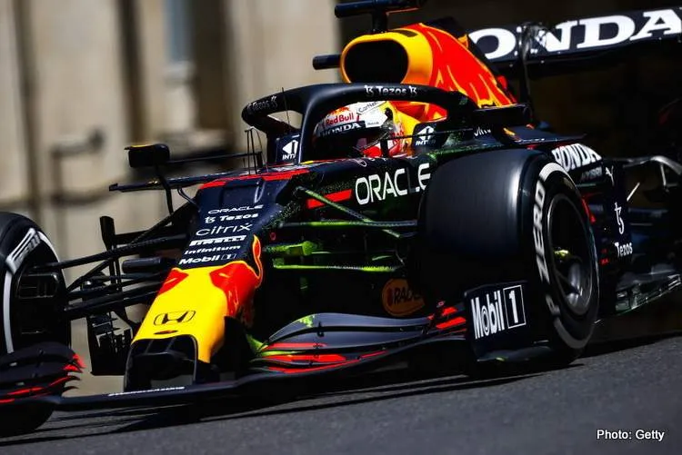 baku 2021 qualifying verstappen red bull