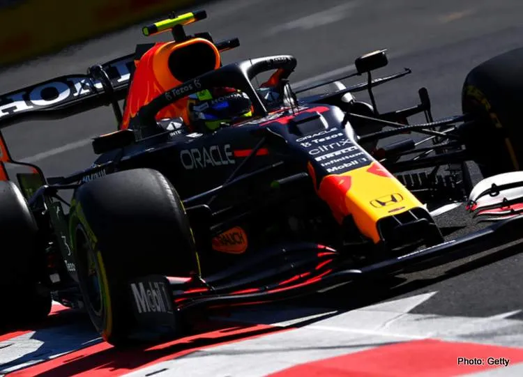 baku fp2 2021 sergio perez red bull